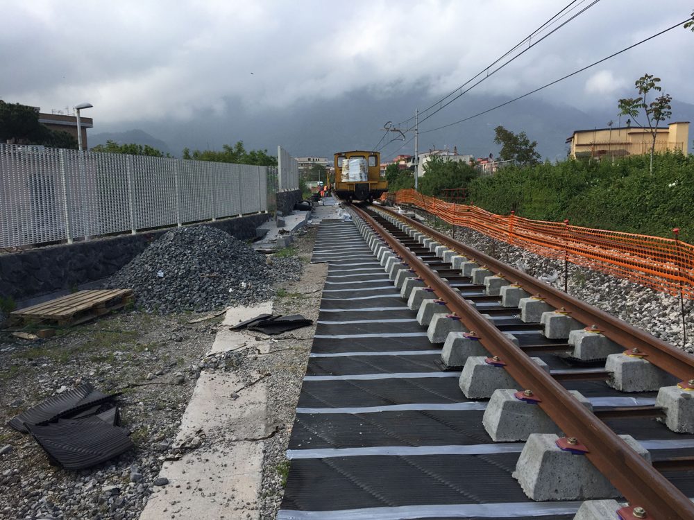 FERROVIA CIRCUMVESUVIANA RADDOPPIO TRATTA TORRE ANNUNZIATA-CASTELLAMMARE DI STABIA